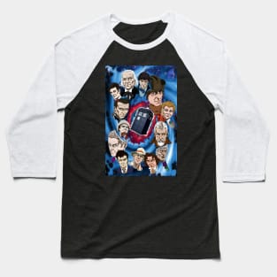 Dr. Who Homage Baseball T-Shirt